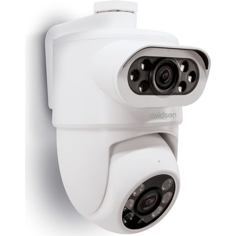 Caméra extérieure filaire Wifi 2K 3MP - HomeCam DUAL 2 3MP - Avidsen - 127179 (1/5)