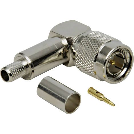 BKL Electronic 0405013/D Connettore TNC Spina angolata 50 Ω 1 pz.