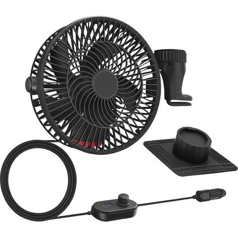 Ventilateur rotatif électrique pour voiture 24 V/12 V (1/5)