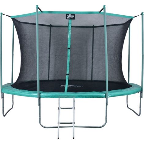 Trampolino da esterno per bambini FROGGI SKY - 183cm - 75 kg - Tappeto da salto 144 cm - 6ft (183cm)