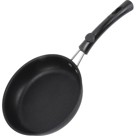 Professionelle Antihaft-Bratpfanne, flecken- und leicht rauchbeständig, aus Edelstahl, ideal für Zuhause und Restaurants (16 cm / 6,3 Zoll). (1/5)