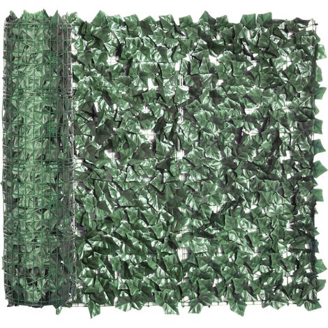 Haie artificielle brise-vue vert foncé 300 x 100 cm (1/5)