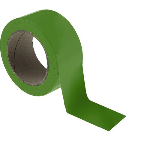 Ruban de marquage Vert RS PRO, 50mm x 33m ( Prix pour 1 )