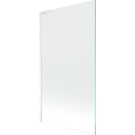 Mexen Next L Badewannenfaltwand 1-flügelig 100 x 150 cm, transparent, weiß - 895-100-000-03-00-20 (1/5)