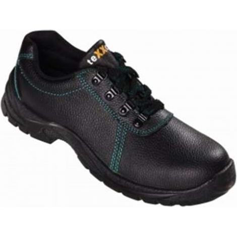 teXXor® S1-Sicherheitshalbschuhe ROUEN schwarz/grün 611036 Gr.36 (1/2)