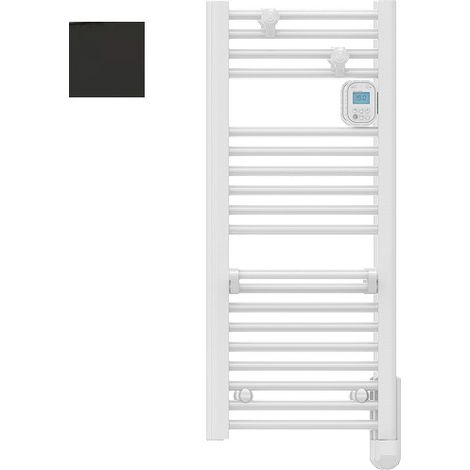 Sèche-serviettes électrique 300W Ezybain Noir - INTUIS M172120 (1/2)