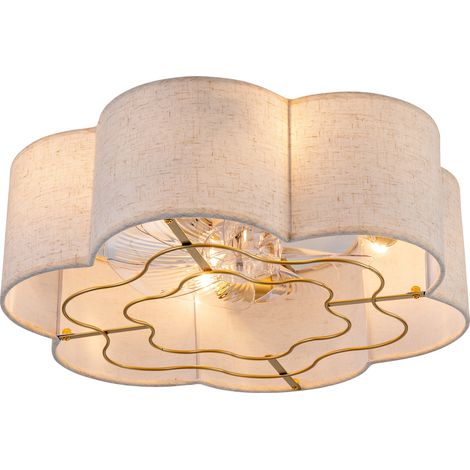 Ventilador de techo de 19 pulgadas con control Bluetooth y mando a distancia, 6 velocidades reversibles, cobre (1/5)