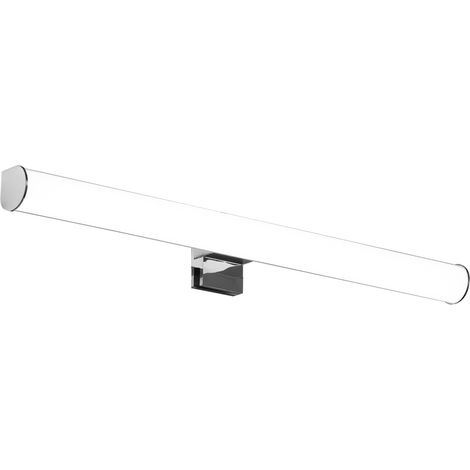 Aplique de luz LED redondo para baño, 30cm, acabado cromo - MANILLONS TORRENT (1/3)
