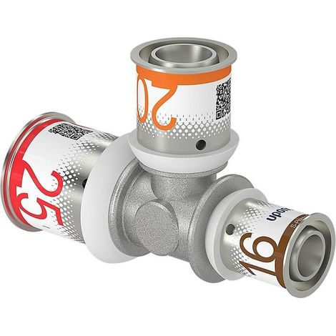 Uponor S-Press Plus T-Stück reduziert 25x20x16mm, 1070575
