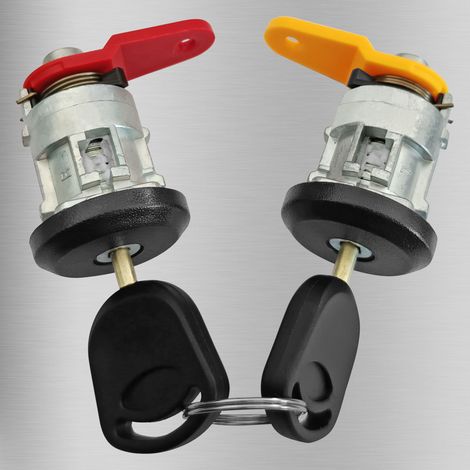 Suitable for replacing the left and right door lock cylinders of older Ford Fiesta models. (1/4)