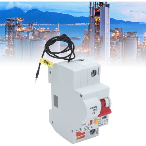 Intelligenter 1-poliger Schalter mit Fernbedienung, WLAN und Bluetooth, 32-A-Leistungsschalter (1/5)