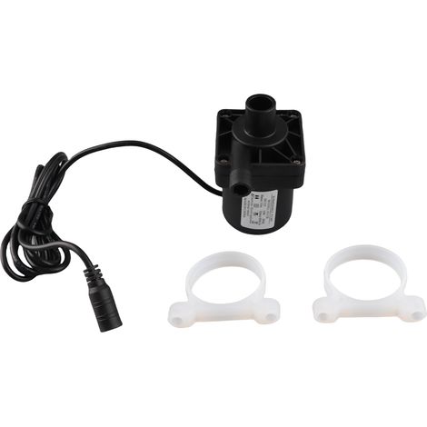 Ortviai Pompe à eau CC 12 V sans balais, modèle 4212B, 700 L/h, 5 m, résistante à 70 °C, silencieuse, pour douche, toilettes intelligentes et systèmes solaires (1/4)