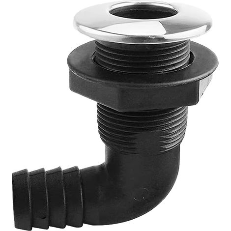 Nylon-Wasserauslass, Kunststoff-Wasserauslass, 3/4-Zoll-Winkel-Wasserauslass mit verschiedenen Außendurchmessern, Bootszubehör - 2 Zoll - (1/4)
