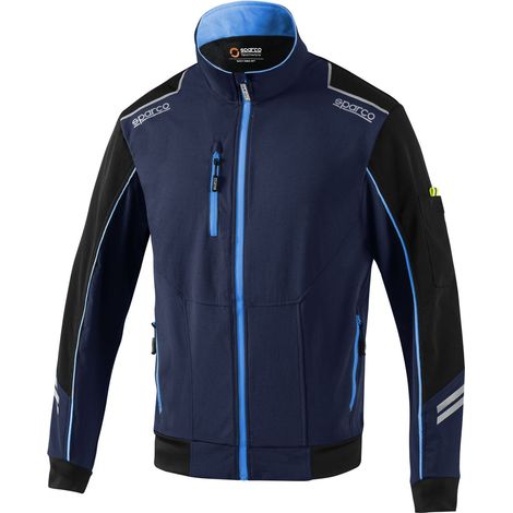 SPARCO LIGHT-SHELL TECH AUSTIN - Taglia: M - Colore: Blu Marine / Azzurro
