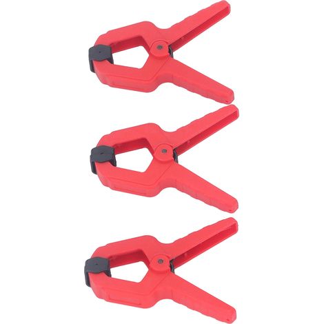 Lot de 20 pinces à ressort à dégagement rapide (ouverture de 25 mm, force de 2 kg) pour le travail du bois (1/5)