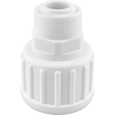 1 Pièces Raccords de Filtre à Eau, 3/4" Femelle à 3/8" Filtre à Eau Raccord Rapide, Connecteur pour Réfrigérateur Tuyau (1/5)