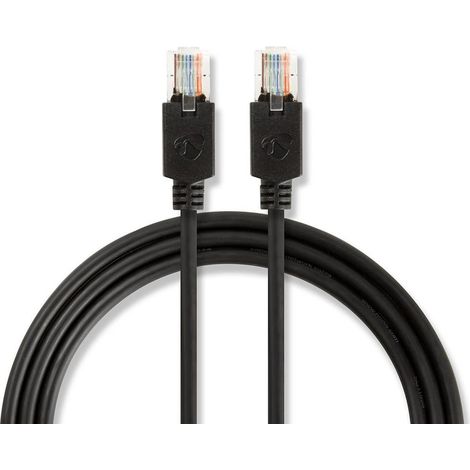 nedis CCBW85210AT100 cable ethernet Cat 6 antracita 10 m