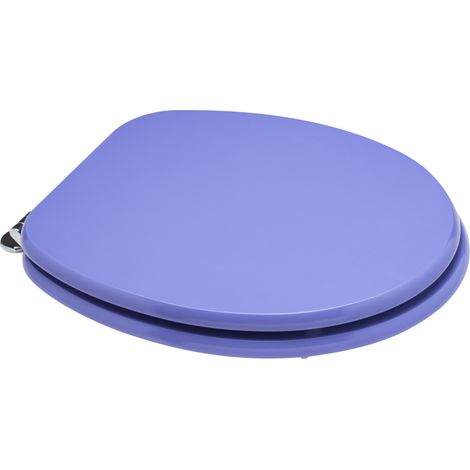 Copriwater Universale In Mdf Certificato Fsc Colorato Lilla
