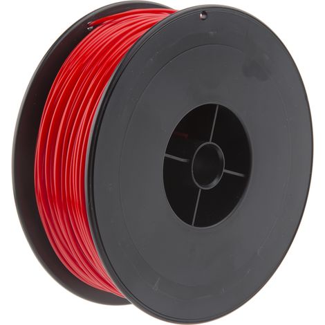 Filament pour imprimante 3D RS PRO, PLA, Ø 1.75mm, Rouge, 300g, FDM ( Prix pour 1 ) (1/2)
