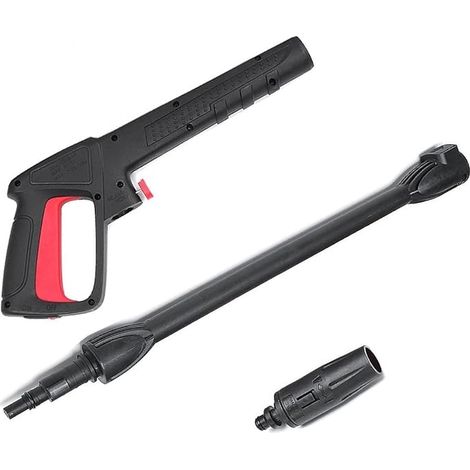 YUET Pistolet à Eau Haute Pression pour Nettoyage de Voiture pour Bosch AQT Black & Decker Laveur à Jet à Clip 16Mpa Pistolet à Déclenchement Rapide 2350 PSI (1/5)