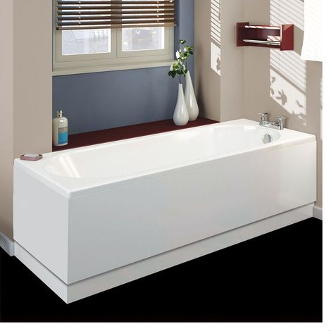 1500mm Front Bath Panel WhGL