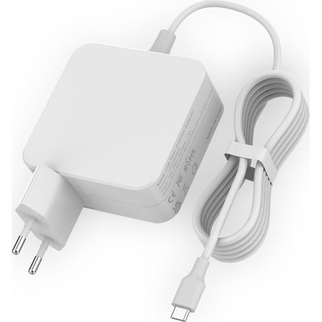 Chargeur 65W 61W USB Type C Compatible avec MacBook Pro Air iPad Pro Series (1/5)