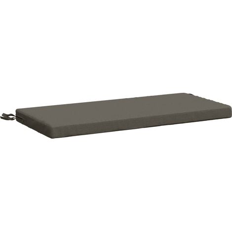 Bankkissen SOEST 100 % Polyester Grau 80 x 40 x 5 cm vidaXL (1/5)