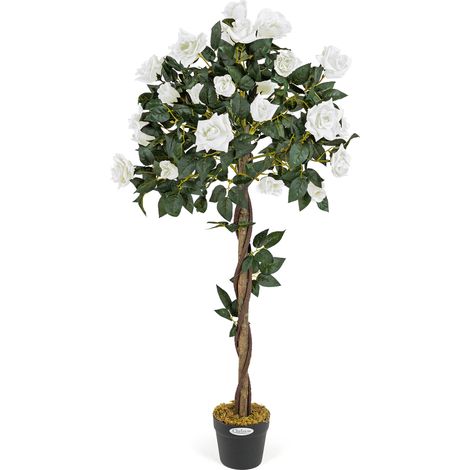 Artificial Rose - Cream (4ft)