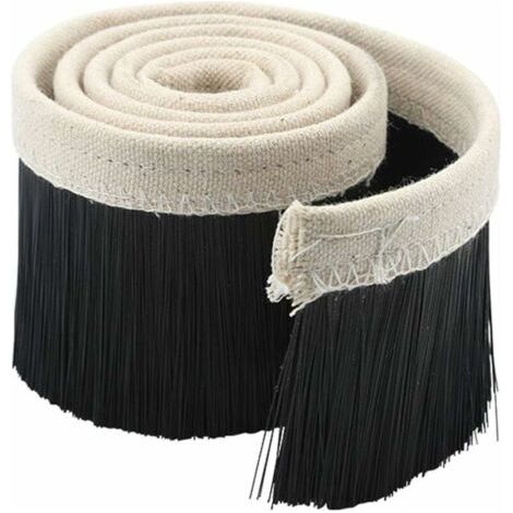 Pare-Poussière Brosse Pièces Durable Nylon Accessoire Outil Aspirateurs 1M Longueur 70mm DIY Charpentier Axe Moteur Gravure Machine Travail Du Bois CNC Routeur (1/5)
