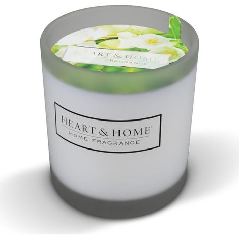 Petite bougie freesia et jasmin blanc à la cire de soja (1/2)
