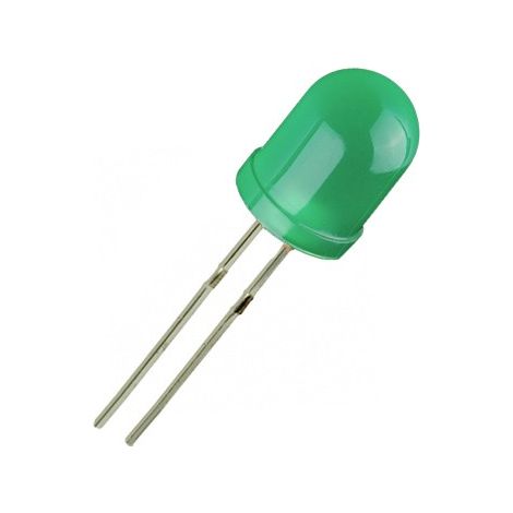Diodo LED VERDE 10mm 20-70Mcd 60Âº  L-813GD