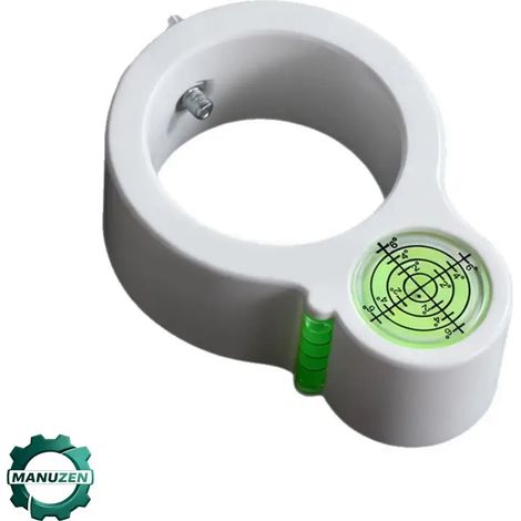 Manuzen - Guide de perçage avec niveau à bulle circulaire pour perceuse — Modèle A (1/5)