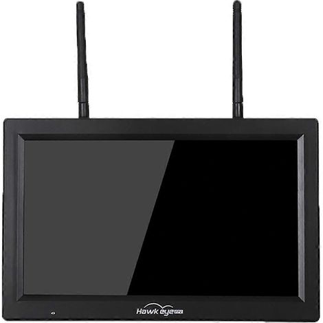 Hawk Eye Captain X 10,2-Zoll-FPV-Monitor, 1024x600 hohe Auflösung, Dual-5,8-GHz-Empfänger, 1000 Lumen für RC-Drohnen (1/5)