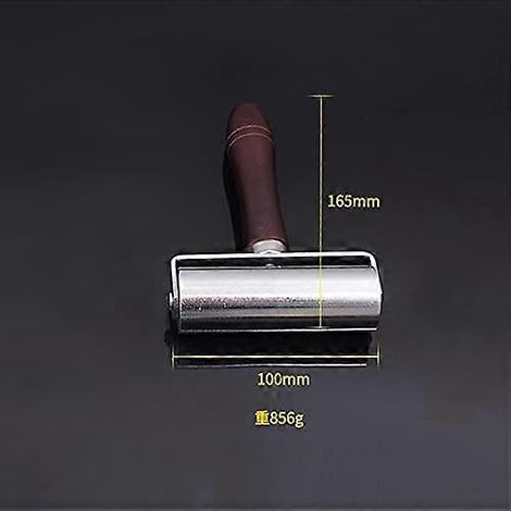 rouleau de 100 mm pour cuir et cuir - Rouleau de fer à lisser (1/5)