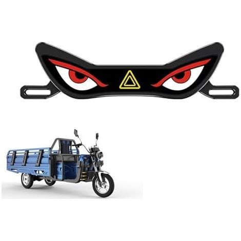 Wasserdichte, augenförmige LED-Rückleuchte mit Blinkern für Motorräder – geeignet für Straße, Nacht, Touren, Gelände und Geburtstagsfeiern.
