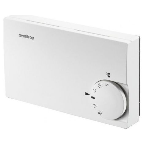 Thermostat d'ambiance mural électrique 24 V pour régulation continue 0-10 V