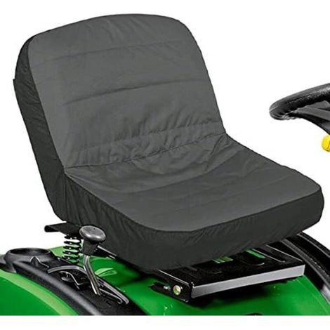 Housse de siège de tracteur de tondeuse à gazon universelle housse de rangement rembourrée coussin de confort moyen (1/5)
