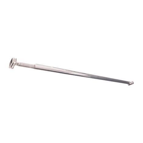 ONDEE - Barra de fijación de mampara extensible de 69 a 120cm. Solución de fijación para mamparas de ducha de 8mm - De acero inoxidable