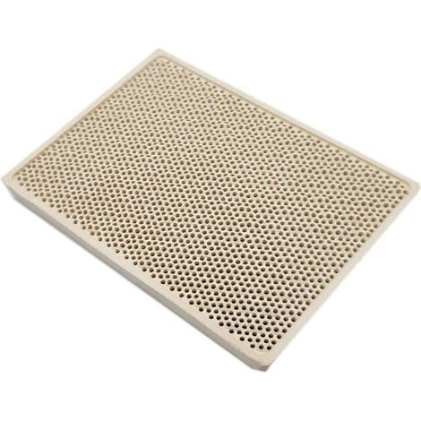 Brûleur en céramique Cordierit, plaque haute température, pièces de rechange pour barbecue à gaz, peigne de chauffage de cuisinière, 132 x 92 x 14 mm (1/5)
