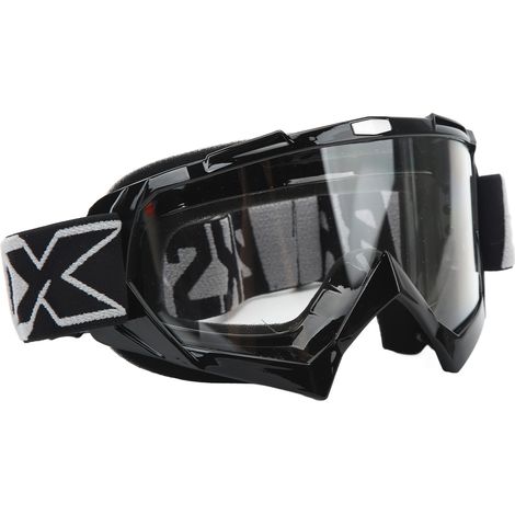 Lunettes de protection moto anti-vent et poussière, lentilles claires pour VTT et motocross. (1/5)