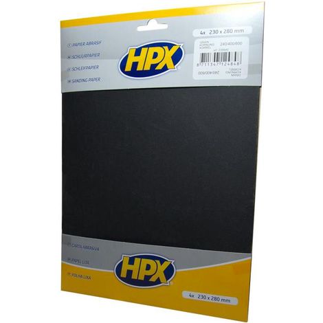 Papier abrasif à l'eau - HPX