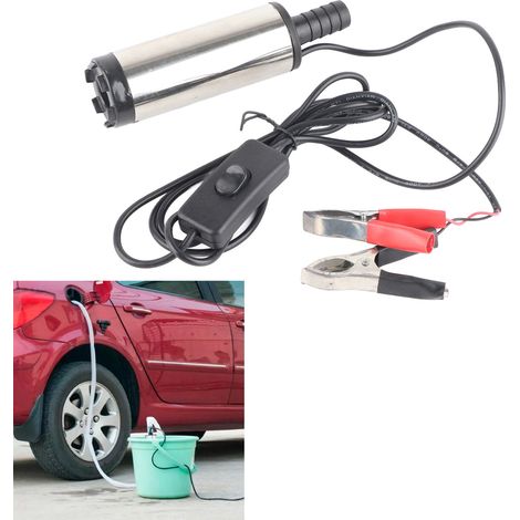 Pompe à huile électrique, pompe diesel, petite pompe submersible 12 V CC, pompe de transfert d'huile, petite pompe à huile, pompe à eau (1/5)