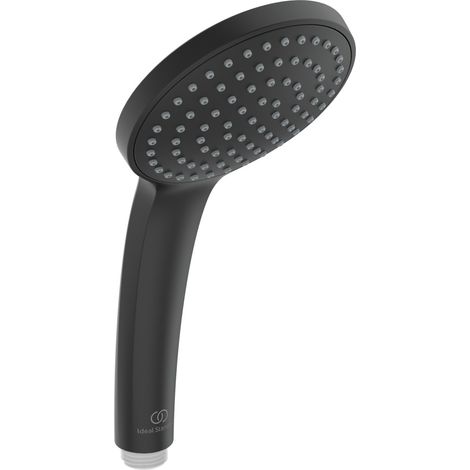 Handbrause Ideal Standard Idealrain 1 Strahlart Ø 100 mm, schwarz matt - B9402XG (1/5)