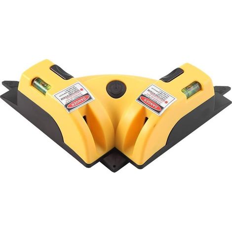 Niveau Laser, Angle Droit 90 Degrés Horizontal Ligne Laser Horizontale Ligne De Projection Alignement Mise En Forme Outil- (1/5)