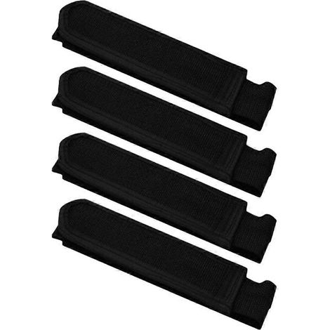 Courroies de pédales de vélo réglables, 6 paires, adaptées aux vélos d'exercice  les matériaux haute résistance assurent un pédalage sûr et stable. (1/5)