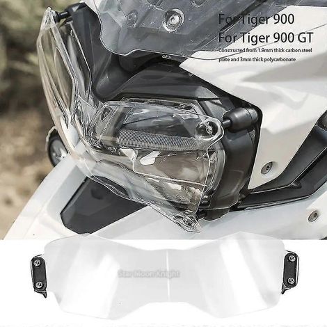 Motorrad-Scheinwerferschutzlinse, transparente Frontscheinwerferabdeckung für TIGER 900 und TIGER900 GT Pro RALLY ab 2020 (1/5)