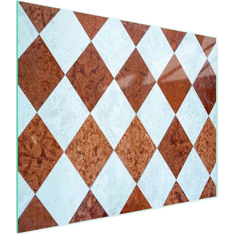 TAGLIERE IN VETRO 52x30 MOSAICO (1/5)