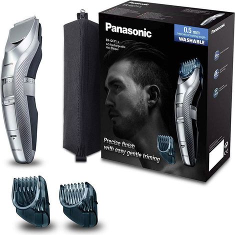 Panasonic Haarschneider abwaschbar Silber (1/5)