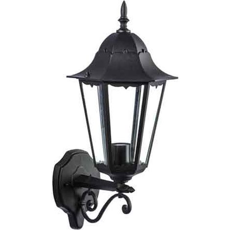 LANTERNA DA PARETE 'ERMES UP'  Colore Nero