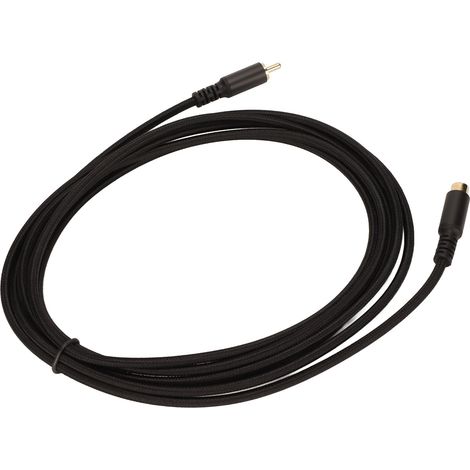 Cable D Extension Rca Mâle Vers Femelle - Impédance 75 Ohms - Pour Hdtv Dvd Subwoofer - Longueur 3 M - 1 Pièce (1/5)
